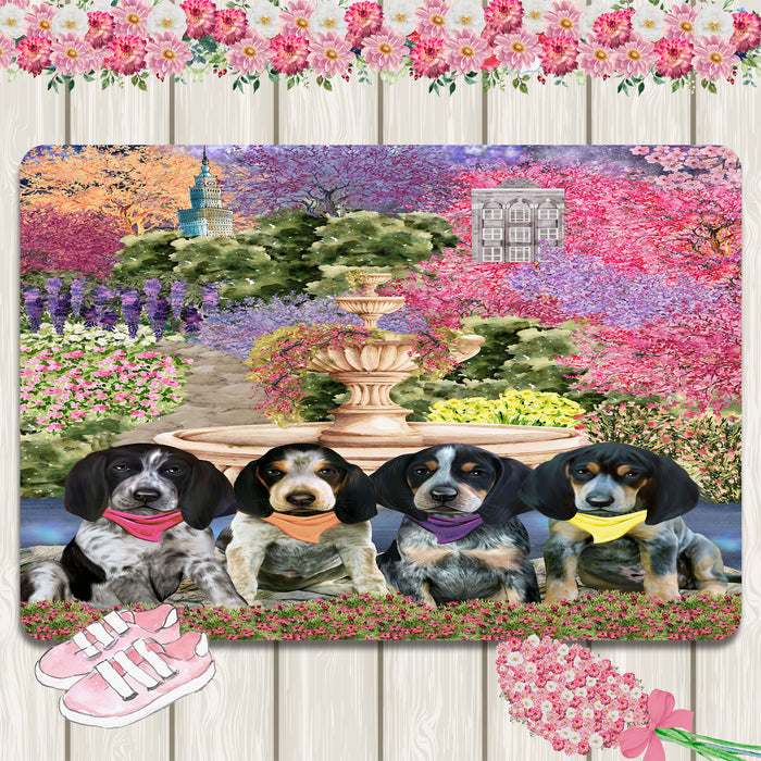 Bluetick Coonhound Area Rug and Runner: Explore a Variety of Designs, Custom, Personalized, Indoor Floor Carpet Rugs for Home and Living Room, Gift for Dog and Pet Lovers