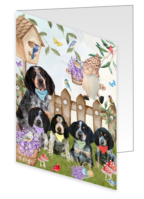 Bluetick Coonhound Greeting Cards & Note Cards: Invitation Card with Envelopes Multi Pack, Personalized, Explore a Variety of Designs, Custom, Dog Gift for Pet Lovers