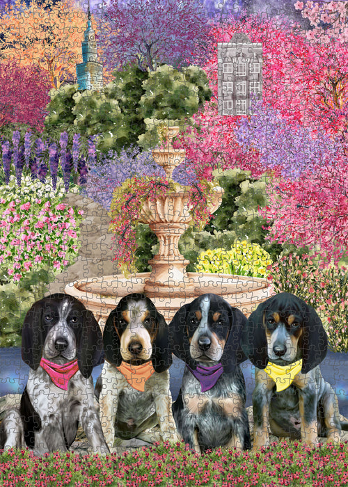 Bluetick Coonhound Jigsaw Puzzle, Interlocking Puzzles Games for Adult, Explore a Variety of Designs, Personalized, Custom,  Gift for Pet and Dog Lovers