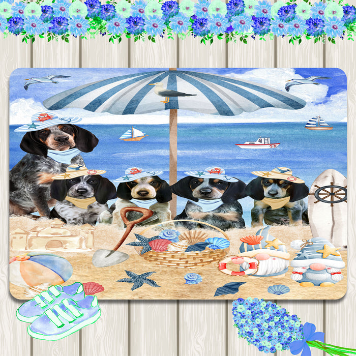 Bluetick Coonhound Area Rug and Runner: Explore a Variety of Designs, Personalized, Custom, Halloween Indoor Floor Carpet Rugs for Home and Living Room, Pet Gift for Dog Lovers