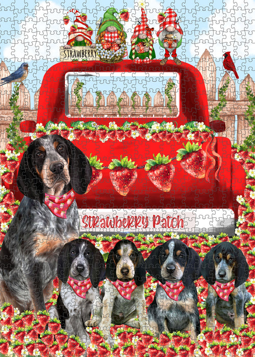 Bluetick Coonhound Jigsaw Puzzle for Adult, Explore a Variety of Designs, Interlocking Puzzles Games, Custom and Personalized, Gift for Dog and Pet Lovers