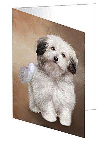 Shih tzu Personalized Stationery Set, Note Cards For Women