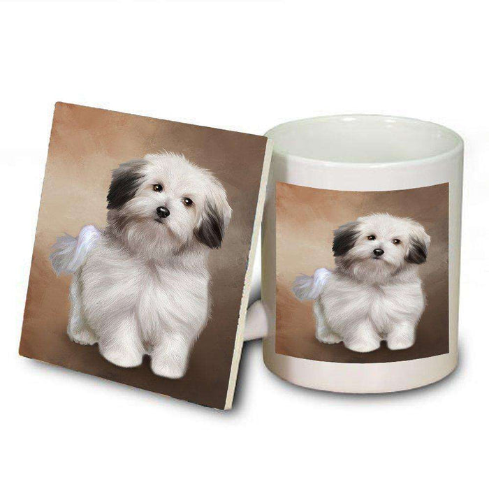 Bolognese Dog Mug and Coaster Set
