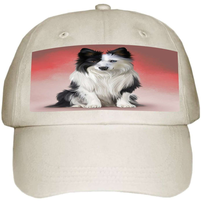 Border Collie Dog Ball Hat Cap HAT48609