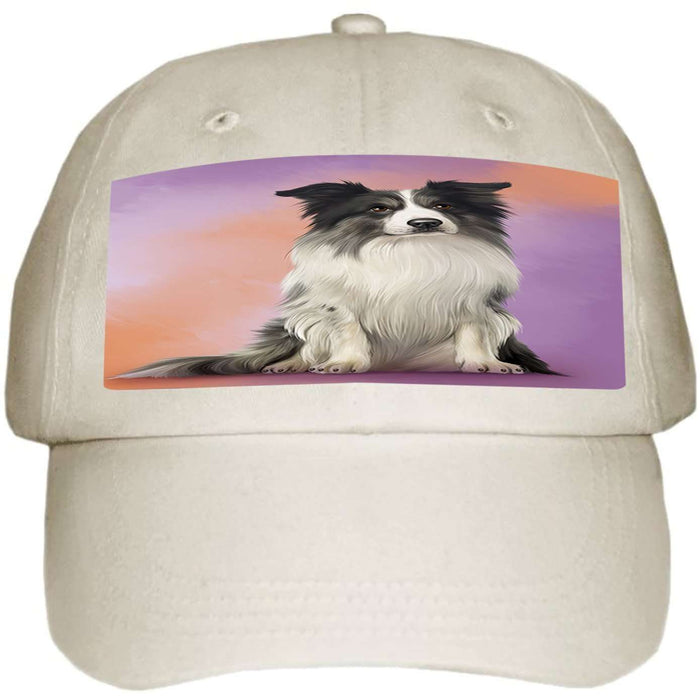 Border Collie Dog Ball Hat Cap HAT48618