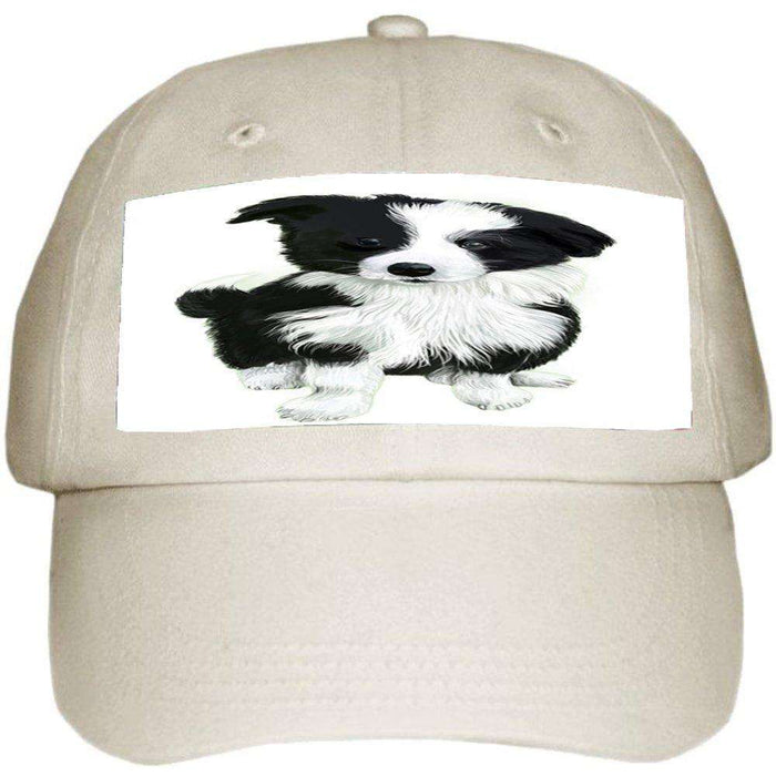 Border Collie Dog Ball Hat Cap