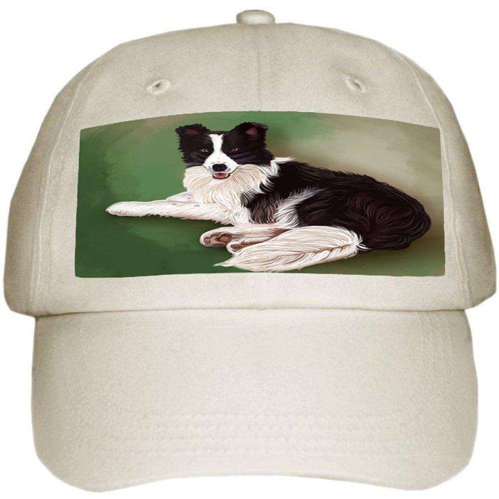 Border Collie Dog Ball Hat Cap