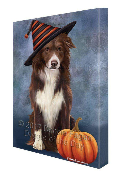 Border Collie Dog Canvas Wall Art CV233