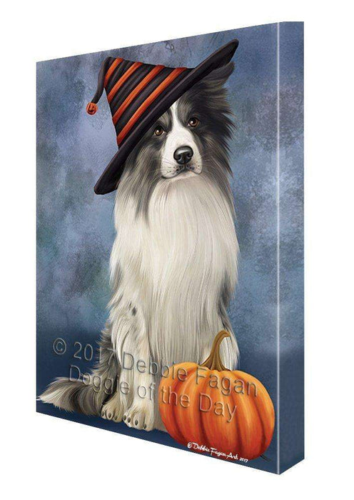 Border Collie Dog Canvas Wall Art CV237