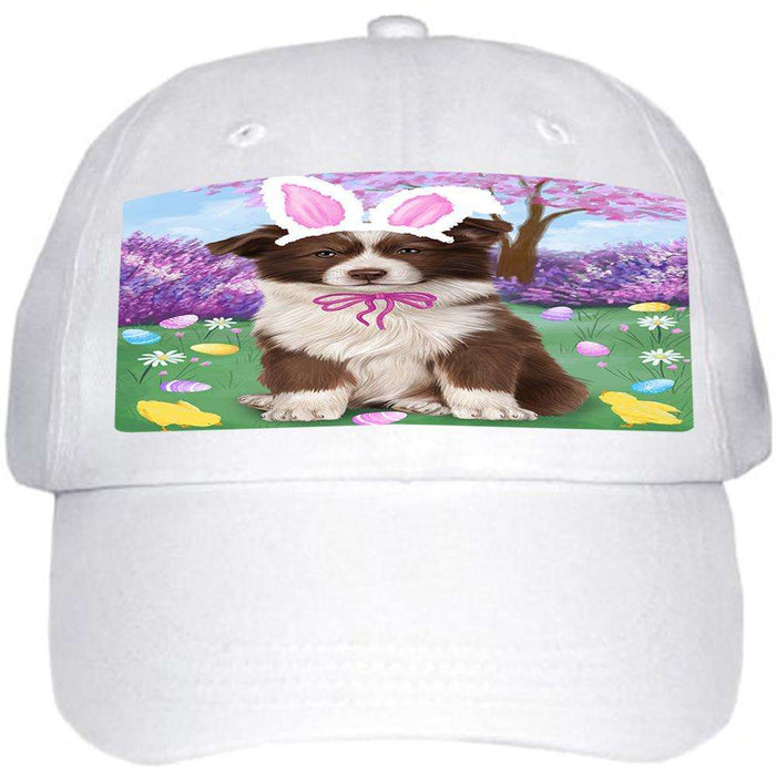 Border Collie Dog Easter Holiday Ball Hat Cap HAT50901