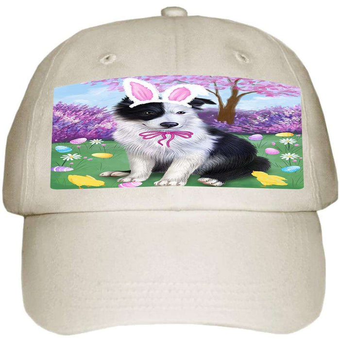 Border Collie Dog Easter Holiday Ball Hat Cap HAT50904