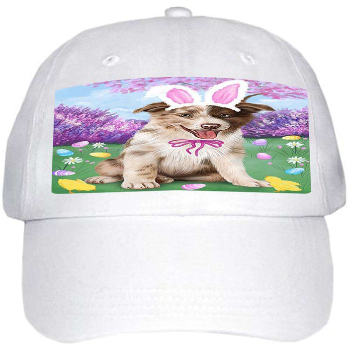 Border Collie Dog Easter Holiday Ball Hat Cap HAT50907