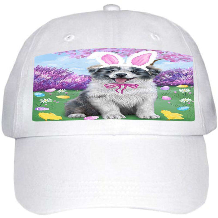 Border Collie Dog Easter Holiday Ball Hat Cap HAT50910