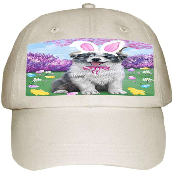Border Collie Dog Easter Holiday Ball Hat Cap HAT50910