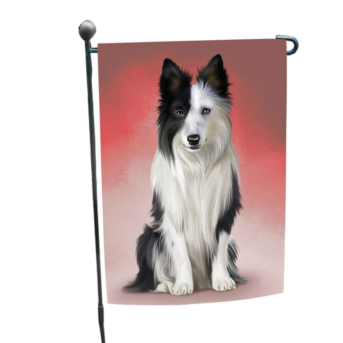 Border Collie Dog Garden Flag GFLG48184