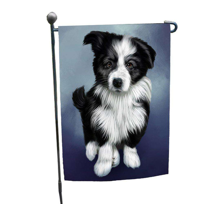Border Collie Dog Garden Flag