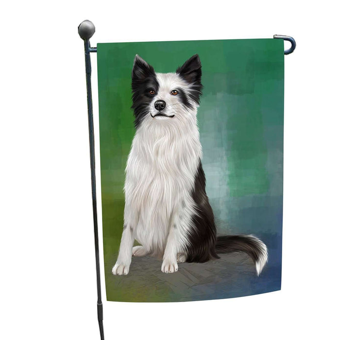 Border Collie Dog Garden Flag