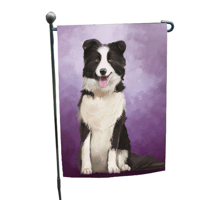 Border Collie Dog Garden Flag