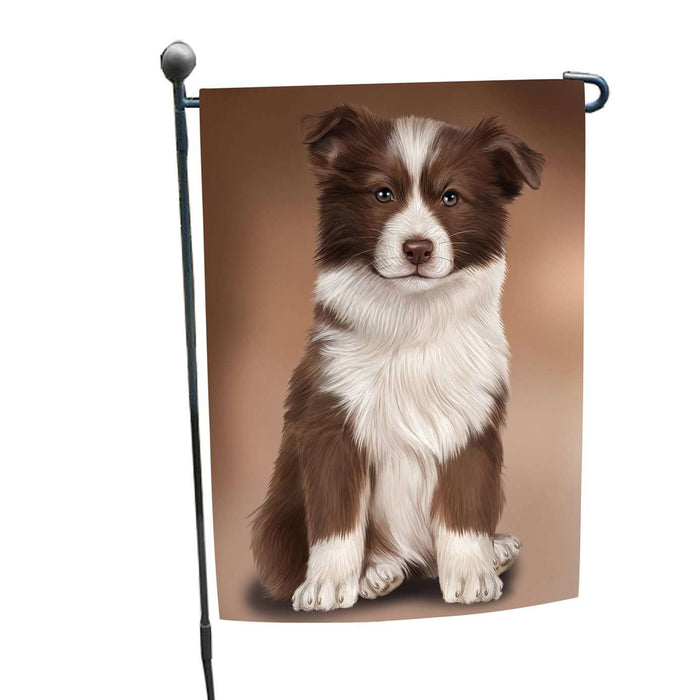 Border Collie Dog Garden Flag