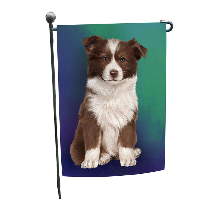 Border Collie Dog Garden Flag