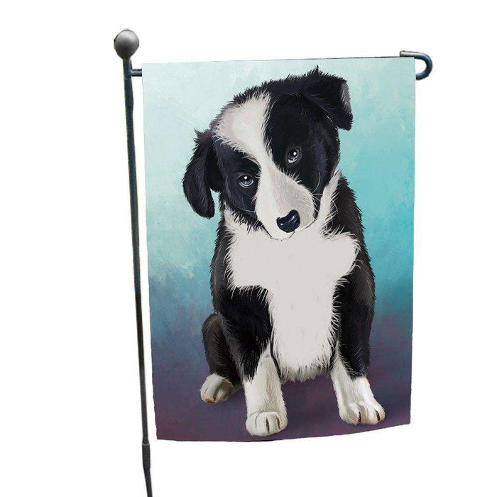 Border Collie Dog Garden Flag