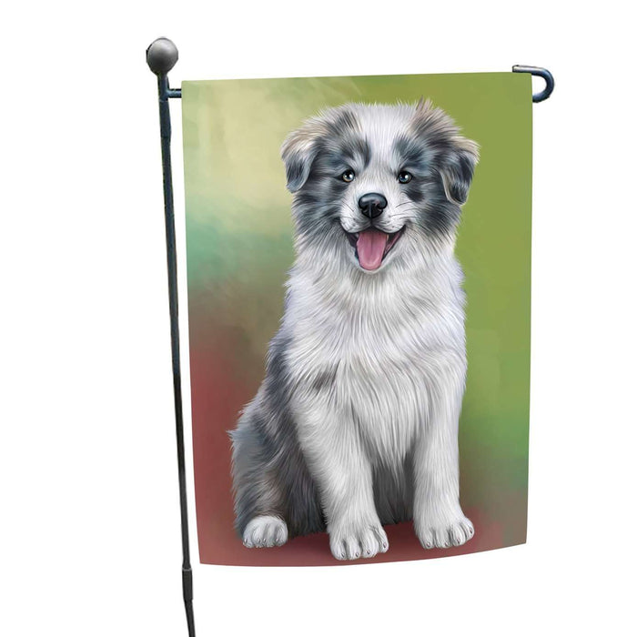 Border Collie Dog Garden Flag