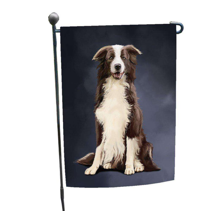 Border Collie Dog Garden Flag