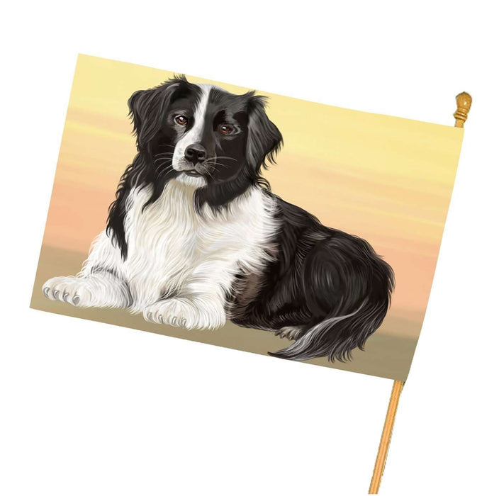 Border Collie Dog House Flag