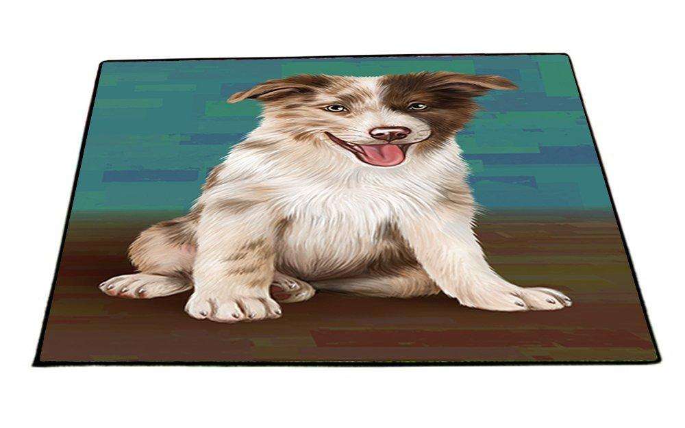 Border Collie Dog Indoor/Outdoor Floormat