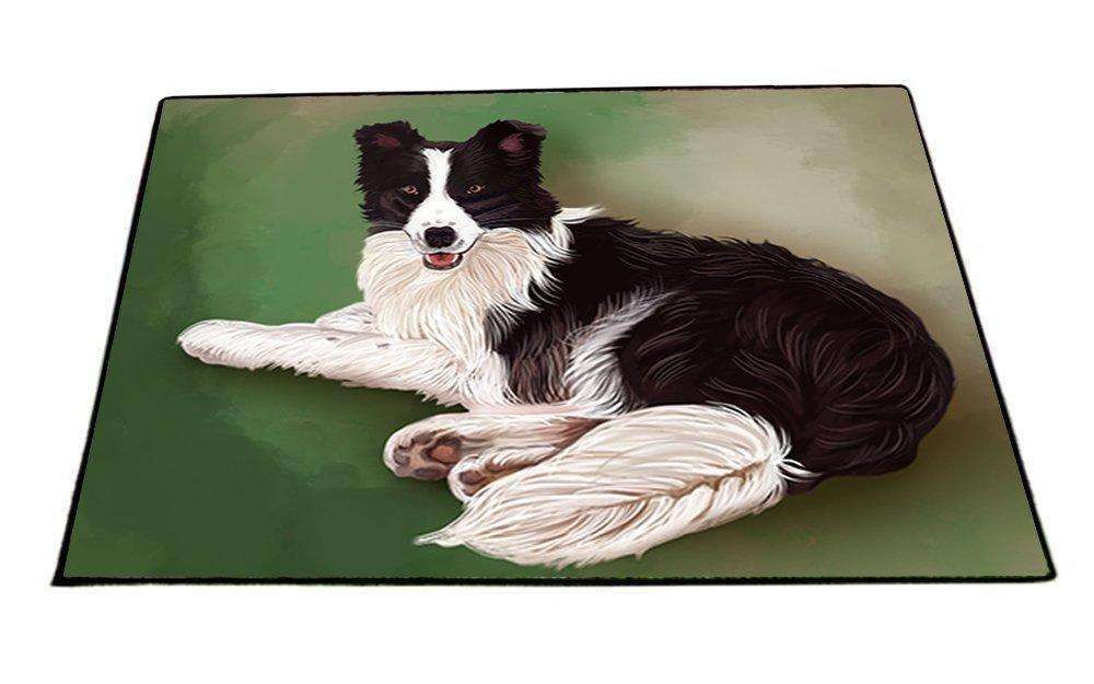 Border Collie Dog Indoor/Outdoor Floormat