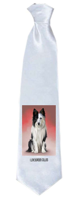 Border Collie Dog Neck Tie TIE48117