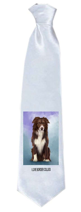 Border Collie Dog Neck Tie TIE48118