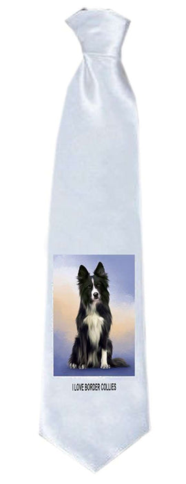 Border Collie Dog Neck Tie TIE48119