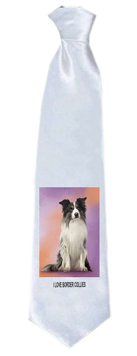 Border Collie Dog Neck Tie TIE48120