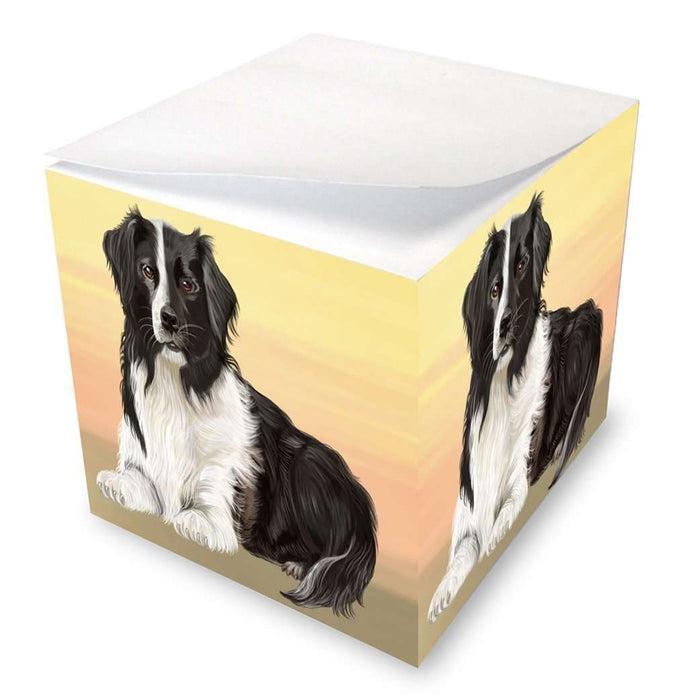 Border Collie Dog Note Cube