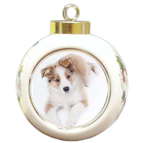 Border Collie Puppy Ornament