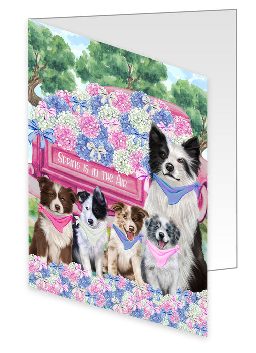 Border Collie Greeting Cards & Note Cards with Envelopes, Explore a Variety of Designs, Custom, Personalized, Multi Pack Pet Gift for Dog Lovers
