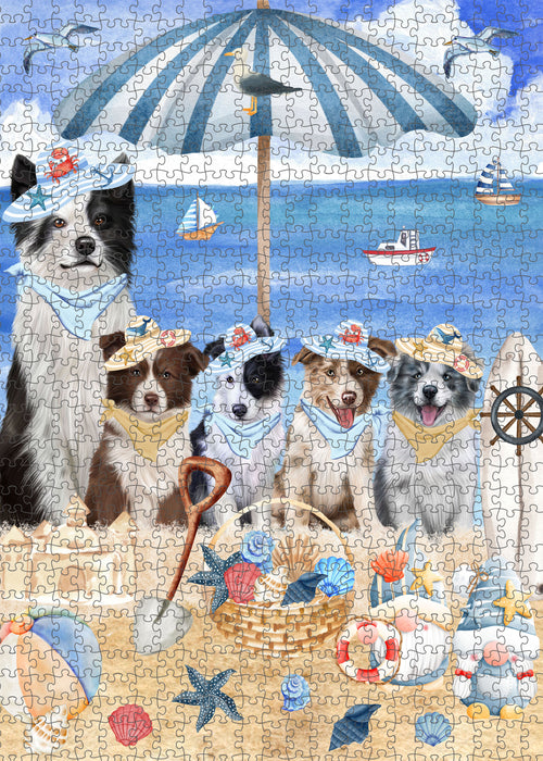 Border Collie Jigsaw Puzzle: Interlocking Puzzles Games for Adult, Explore a Variety of Custom Designs, Personalized, Pet and Dog Lovers Gift