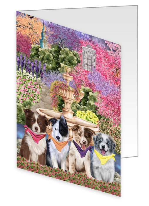 Border Collie Greeting Cards & Note Cards: Invitation Card with Envelopes Multi Pack, Personalized, Explore a Variety of Designs, Custom, Dog Gift for Pet Lovers