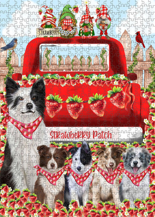 Border Collie Jigsaw Puzzle for Adult: Explore a Variety of Designs, Custom, Personalized, Interlocking Puzzles Games, Dog and Pet Lovers Gift