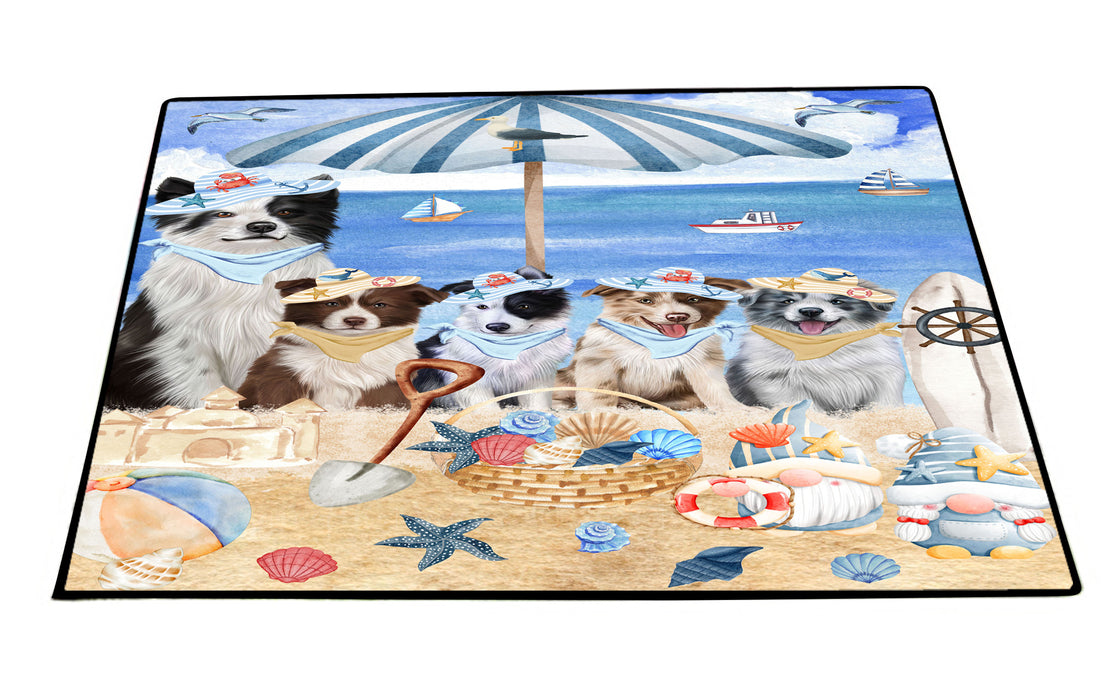 Border Collie Floor Mat: Explore a Variety of Designs, Anti-Slip Doormat for Indoor and Outdoor Welcome Mats, Personalized, Custom, Pet and Dog Lovers Gift