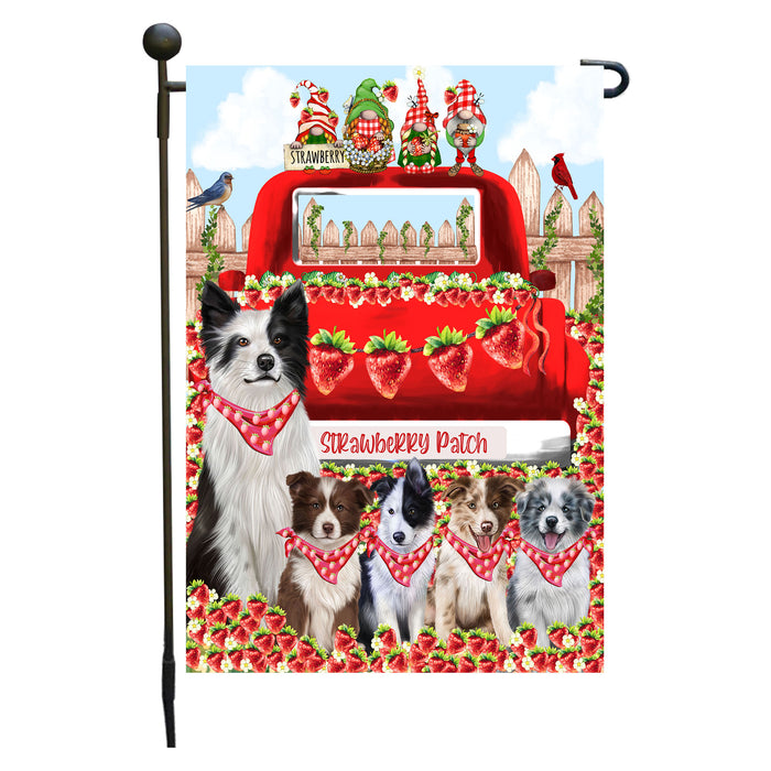 Border Collie Dogs Garden Flag: Explore a Variety of Custom Designs, Double-Sided, Personalized, Weather Resistant, Garden Outside Yard Decor, Dog Gift for Pet Lovers
