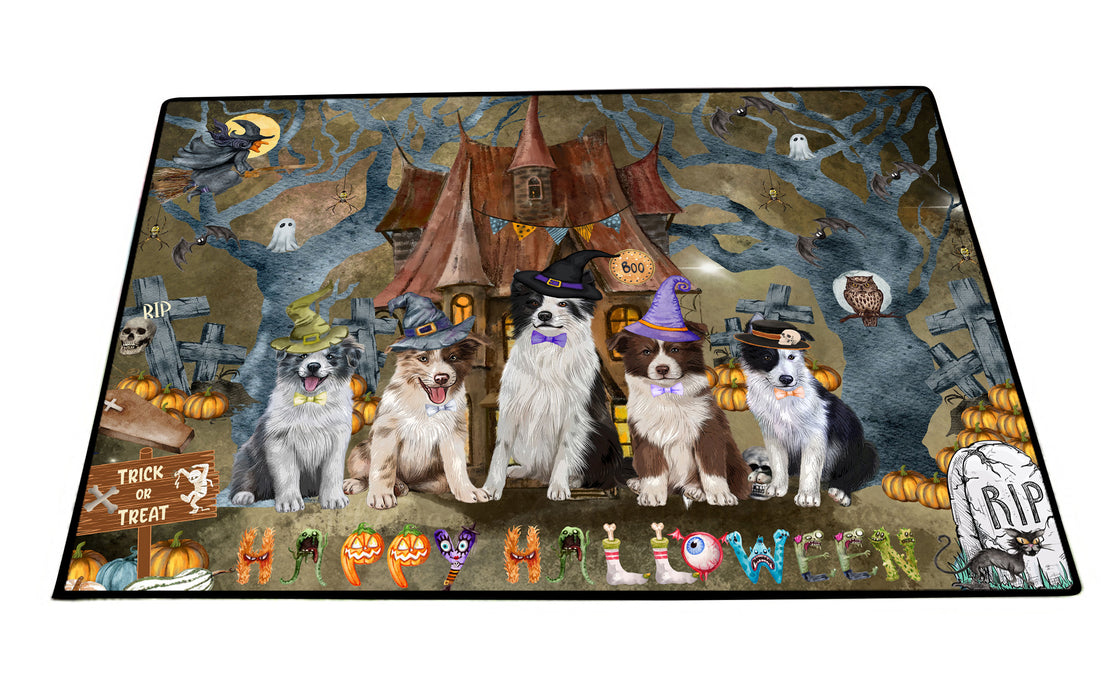 Border Collie Floor Mat: Explore a Variety of Designs, Anti-Slip Doormat for Indoor and Outdoor Welcome Mats, Personalized, Custom, Pet and Dog Lovers Gift