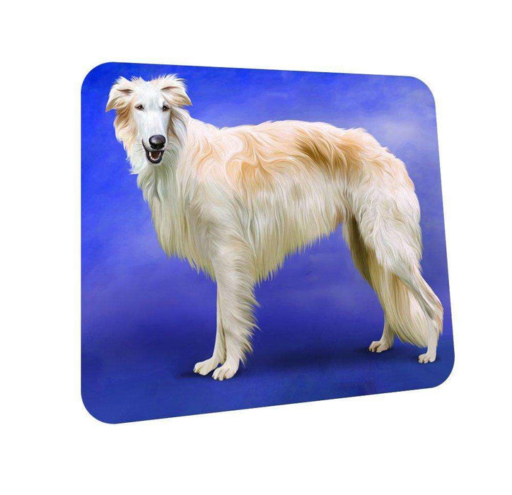 Borzoi Dog Coasters Set of 4