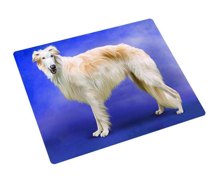 Borzoi Dog Large Refrigerator / Dishwasher Magnet 11.5" x 17.6"