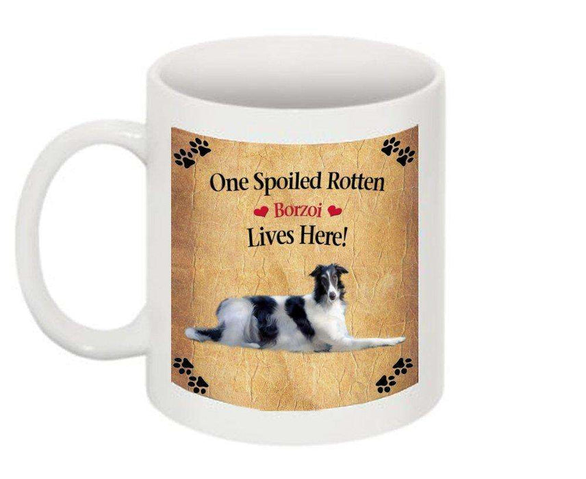 Borzoi Spoiled Rotten Dog Mug