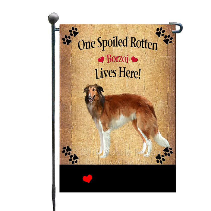 Personalized Spoiled Rotten Borzoi Dog GFLG-DOTD-A63136