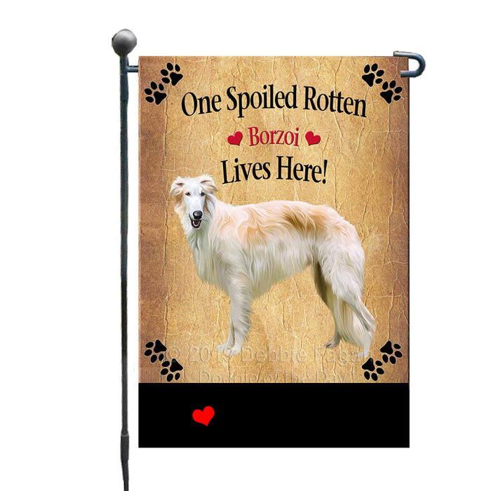 Personalized Spoiled Rotten Borzoi Dog GFLG-DOTD-A63137