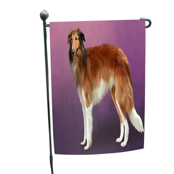 Borzois Dog Garden Flag