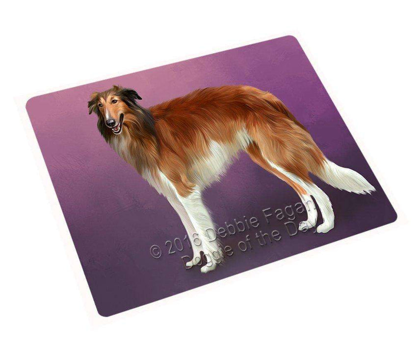 Borzois Dog Tempered Cutting Board CB051